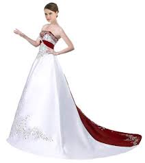 This two piece wedding dress is boho bridal goals. 11 Best Red And White Wedding Dresses 2020 Heavy Com