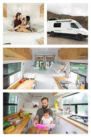 Baby Doesn T Stop Couple From Living In A Sprinter Van Conversion Sprinter Van Van Life Sprinter Van Conversion