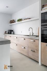 Koak Design Maakt Fronten Voor Ikea Keukens Metod Van Echt Hout Scandinavian Kitchen Kitchen Design New Kitchen