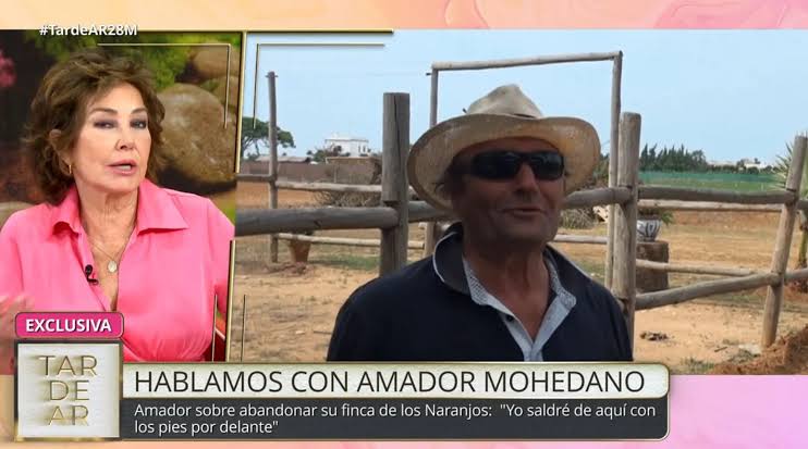 Amador Mohedano no abandonará su casa por las deudas
