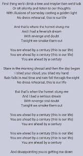 No Dress Rehearsal This Is Our Lives Tragically Hip Lyrics Tragically Hip Songs Hip Quote