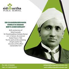 Sir Chandrasekhara Venkata Raman Birth Anniversary
