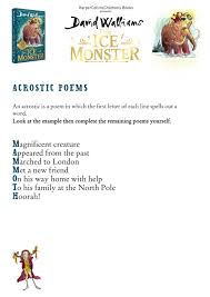 The Ice Monster Teaching Resources By Harpercollinschildrens Issuu