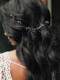 Celestial Wedding Hair Piece Star Hair Vine Prom Hair Jewelry Etsy Prom Hair Jewelry Wedding Hair Pieces Star Hair