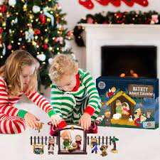 Buy Advent Calendar 2022 - 25 Days Of Christmas Nativity Scene Set -  Countdown To For Kids Boys Girls Children Toddler Teens Indoor Toy Online  In Australia. B08Cxtx33P