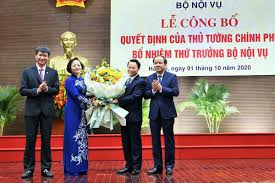 Chiều 28/9, ban tổ chức trung ương đã công bố quyết định của bộ chính trị về công tác cán bộ. Bá»• Nhiá»‡m Ba Pháº¡m Thá»‹ Thanh Tra Lam Thá»© TrÆ°á»Ÿng Ná»™i Vá»¥ Theo Yeu Cáº§u Cong Tac Vietnamnet