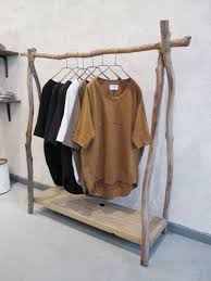 Rustic Wood Clothes Rack Wood Clothes Clothing Rack Wooden Clothes Rack