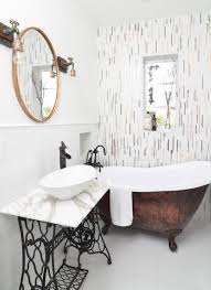 I completed a lot of research and decided to turn it into a hair and makeup vanity! Antique Sewing Machine Vanity Ideas Photos Houzz