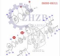 Zhzbbearing.com: Custom KOMATSU Bulldozer Slewing Gearbox ...