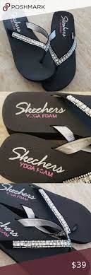 Skechers Yoga Foam Platform Flip Flops Platform Flip Flops Skechers Flip Flops