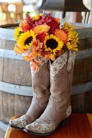 Pair it with the scully honey creek feather print the boots feature a lizard gallegos vamp, overlay pull straps, collar and heel foxing is a fierce red color that is sure to get you pulled over if they had wheels! Coral Turquoise Country Wedding Rustic Wedding Chic Turquoise Country Weddings Cowboy Boot Wedding Decor Rustic Fall Wedding