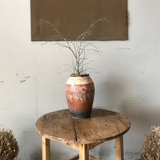 Perfect for a large foyer or hallway this antique pine bench provides not only extra seating but ample storage. Antique Pine Table With Round Top Tables