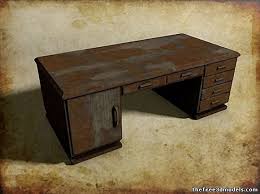 Desk 3d Model Free Desk Model 3d Model