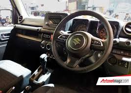 In the jimny, there's little to distract you from driving. Interior Suzuki Jimny Giias 2018 Autonetmagz Review Mobil Dan Motor Baru Indonesia