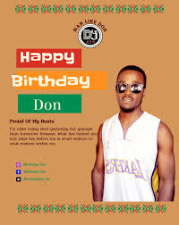 Happy birthday to a person who is smart, good-looking, and funny and  reminds me a lot of myself. Man Like Don