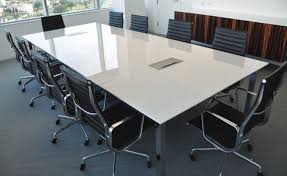 Office Conference Room Tables Wood Laminate Furniture Joyce Back Painted Glass Conference Room Tables Painted Table Tops