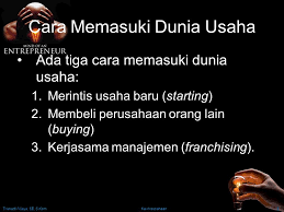 Cara memulai usaha dan membangun motivasi usaha yang kuat adalah melakukan sejumlah langkah awal memul. 4 Strategi Memulai Bisnis Merintis Usaha Baru Ppt Download