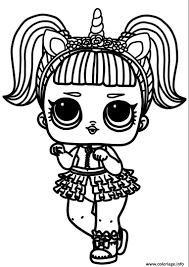 Lilo and stitch alien stitch coloring page disney lol blast off into a world of art with these free disney coloring pages. Disney Lol Coloring Pages Lol Surprise Doll Unicorn Coloring Page Free Printable