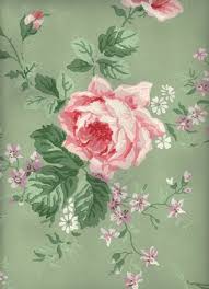 You will find a vast array of spectacular and swoon worthy must haves! Vintage Wall Paper Sage Roses Green Wallpaper With Roses 744x1024 Wallpaper Teahub Io