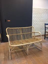Bambus Sofa Vintage Skon Lille Rattan Sofa Fra 50 Erne In 2020