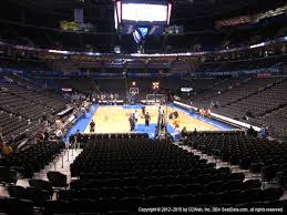 Chesapeake Energy Arena View From Lower Level 111 Vivid Seats
