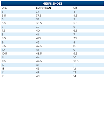 coach mens shoes size chart best picture of chart anyimage org