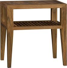 Centuries Of Chinese Craftsmanship Meet Mid Century Modern In A New Minimalist Side Table Cra Coffee Table Crate And Barrel Living Room End Tables Side Table