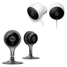 Nest Cam Indoor Security Camera 2 Pack And Google Nest Cam Outdoor Security Outdoor Security Camera Security Cameras For Home Wireless Home Security Systems