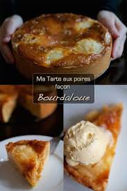 Ma Tarte Aux Poires Facon Bourdaloue Tarte Aux Poires Recette Recettes De Cuisine