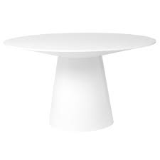This white glass extendable kitchen table opens up by rotating 180 degrees as expanding glass elongates this oval table. Wesley White 53 In Dining Table By Euro Style Eurway