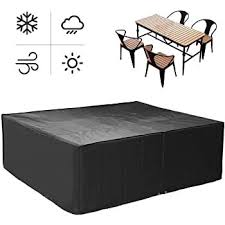 Patio Furniture Cover Table And Chair Set Cover Waterproof For Outdoor Garden Furniture Car In 2020 Outdoor Patio Furniture Cover Furniture Care Patio Furniture Covers