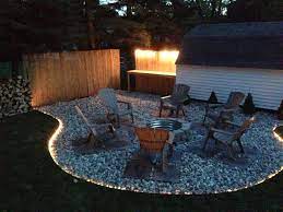 Pin By Lisa Harbin On Backyard Firepit Backyard Fire Backyard Patio Fire Pit Backyard