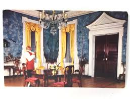 Virginia Va Willamsburg Governor S Palace Supper Room Vintage Posted Postcard Nelson House Postcard Virginia Homes
