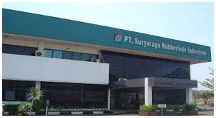 Area pabrik PT Suryaraya Rubberindo Industries di Bogor
