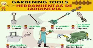 Maybe you would like to learn more about one of these? Gardening Tools Herramiientas De Jardineria Spanish Words