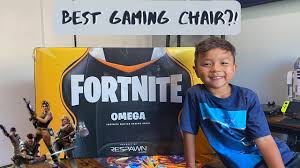 Gaming rocker for console gamers inspired by omega outfit from fortnite gaming rocker is covered in stain resistant material chair weight capacity is 275 lb and is covered by the respawn limited lifetime warranty Fortnite Omega The Best Gaming Chair Unboxing And Assembly Youtube