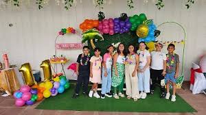 Valeria Ruiz Ramírez, celebra su cumpleaños con una fiesta hawaiana