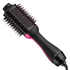 Btw, the left photo is a before and after using one of the larger options, and the right is what type of curl each attachment creates! Amazon Com Revlon One Step Hair Dryer And Volumizer Hot Air Brush Black Packaging May Vary Beauty