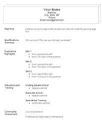 A simple resume template is a ready to use resume template which comes with a simple format and the content details. 18 Basic Resume Format For A Job