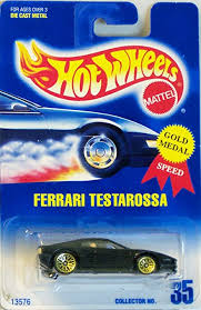 Mark ferrari is at froggy radio. Amazon Com Hot Wheels Ferrari Testarossa Black With Gold Wire Spoke Wheels Blue And White Card 35 Toys Games
