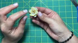 10 a6 white punch shaped card from hearts shoes butterflies christmas cardmaking. Diy How To Make Paper Flowers Using A Heart Shape Punch Craft With Me Youtube