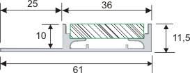 Die top10 aus januar 2021. Led Fur Direktes Indirektes Licht Indirekte Led Beleuchtung Fur 1 Cm Dicke Fliesen 120 Cm