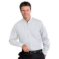 Edwards Garment Edwards Men S Banded Collar Long Sleeve Shirt Style 1396 Walmart Com Banded Collar Shirts Collar Shirt Men Long Sleeve Shirts