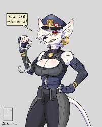 Officer Flint fanart, she belongs to @foretbwat : r/FurryArtSchool