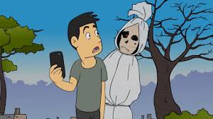 Tiktok dan kartun lucu posted a video to playlist kumpulan horor kartun lucu. Kartun Lucu Pocong Gaptek Funny Cartoon Youtube