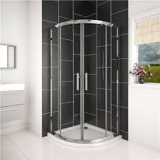 Details About Quadrant Shower Enclosure And Shower Tray Walk In Sliding Glass Door Cubicle Quadrant Shower Enclosures Shower Enclosure Small Shower Room