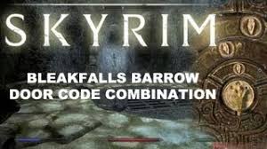 Plus by skipping bleakfalls barrow you leave lucan whining about his golden claw and won't be able to steal it back from him. Skyrim Bleak Falls Barrow Door Code Combination Guide Golden Claw Youtube