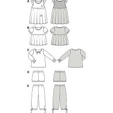 Le patron de la chemise & bloomer cariama est une création a&a. Lingerie Et Chemise De Nuit Pyjama Burda 9432 Patrons De Couture Enfant Bas Age Tissus Net