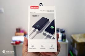 High Quality 10000mah Dual Input Output Led Display Power Bank From Lenovo Brand In 2020 Powerbank Usb Flash Drive Lenovo