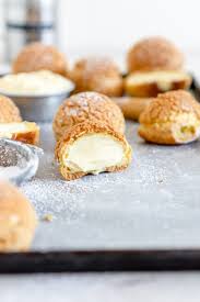 Nak share resepi sepak terajang buat creampuff n creamhorn dari sept 2018 hinggalah ke penghujung tahun 2019 ni. Vanilla Bean Cream Puffs Choux Au Craquelin Cloudy Kitchen